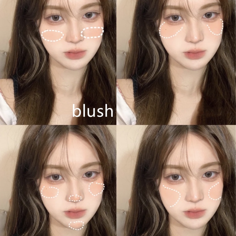 Bảng phấn mắt + má 23 ô Ershiqi kèm cọ tán