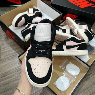 [Fullbox] Giày sneaker Jd hồng đen thấp cổ nữ