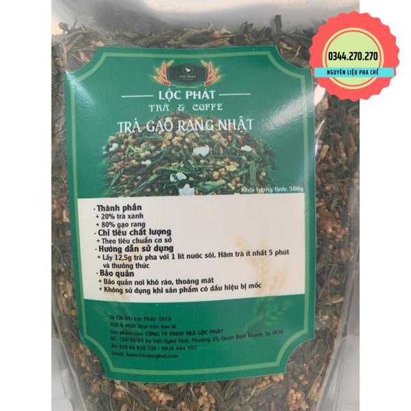 Trà gạo rang Lộc Phát - Gói 500gr