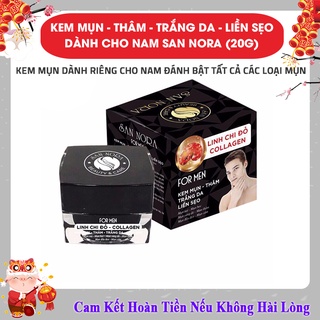Kem Mụn, Thâm, Trắng da, Liền sẹo dành cho nam SAN NORA FOR MEN - 20g