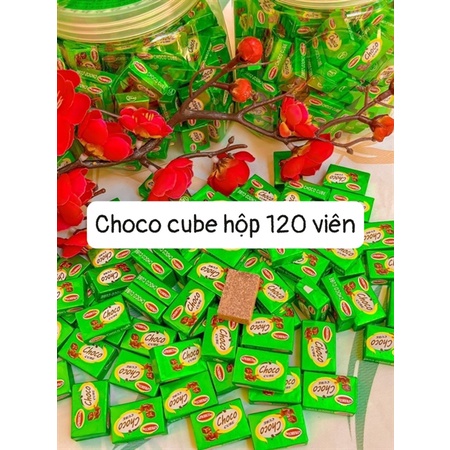 Kẹo Choco cube hộp 120 viên