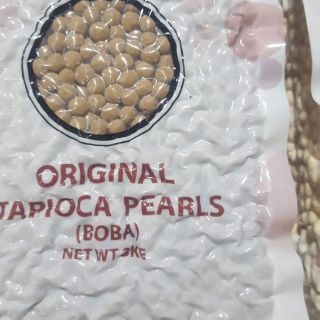 Trân châu đường đen 3kg Hàng huy