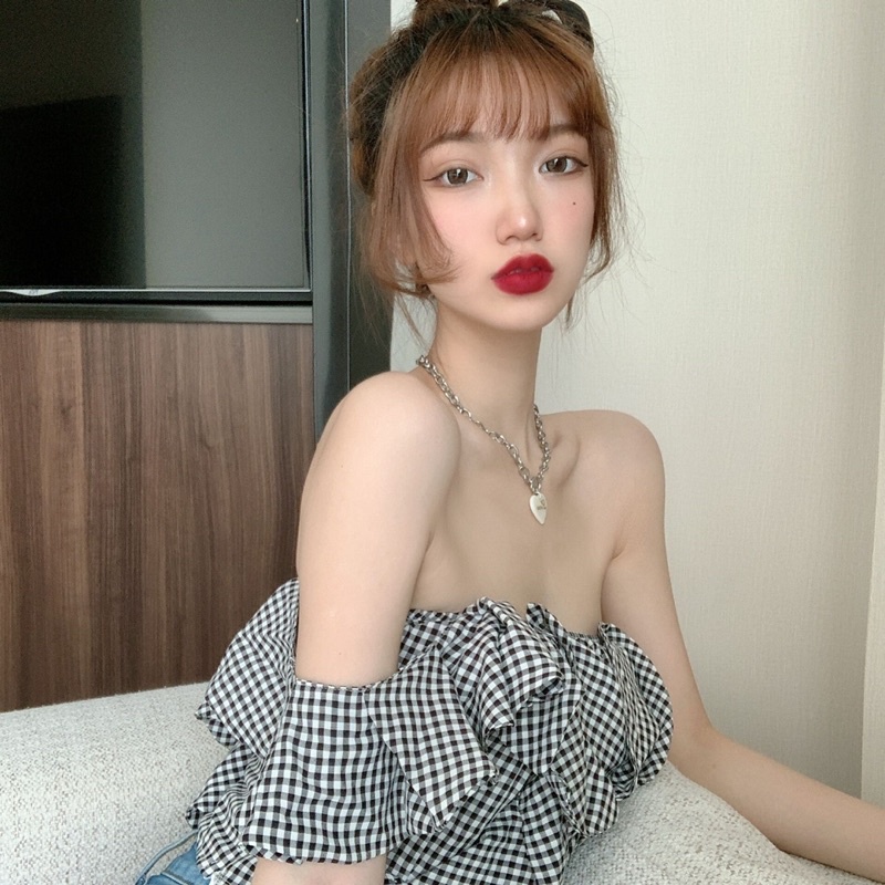 Áo Ống kiểu Bèo một bên vai chun lưng Cỏ boutique | BigBuy360 - bigbuy360.vn