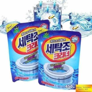 Vệ sinh lồng máy giặt combo 3 gói