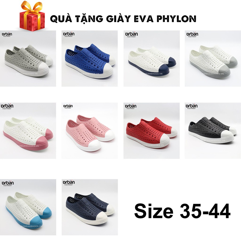 [ MUA 1 TẶNG 1 ] GIÀY NHỰA SIÊU NHẸ, CHỐNG NƯỚC THỜI TRANG GIÁ SHOCK