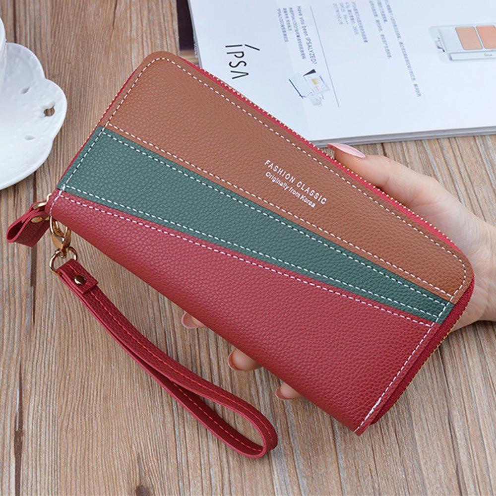 KENT1 Ví Nữ Da PU Đựng Tiền Xu Thẻ Tiện Dụng Giá Đỡ