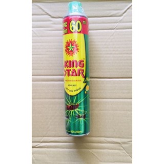 Xịt Muỗi Diệt Côn Trùng King Star 600ml