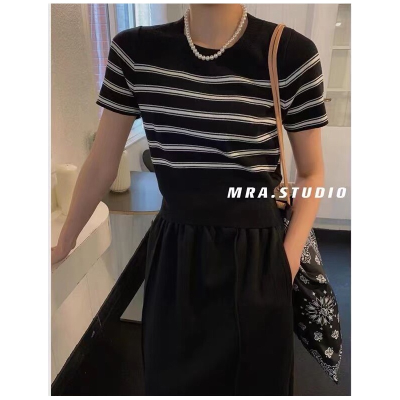 NRVP Áo Trễ Vai NgắN Tay ThờI Trang Cho Nữ