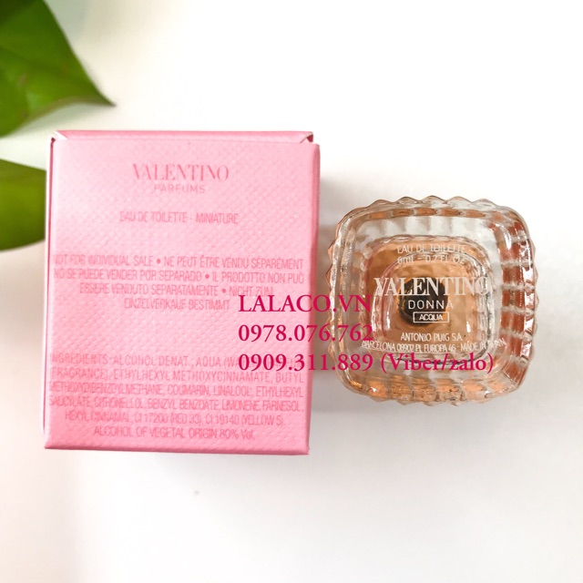 Nước hoa mini Valentino Donna Acqua 6ml