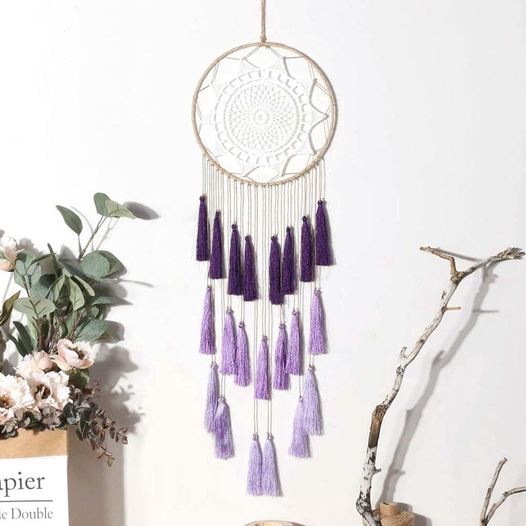 Thảm Treo Tường Trang Trí Hình Dream Catcher Phong Cách Bohemian