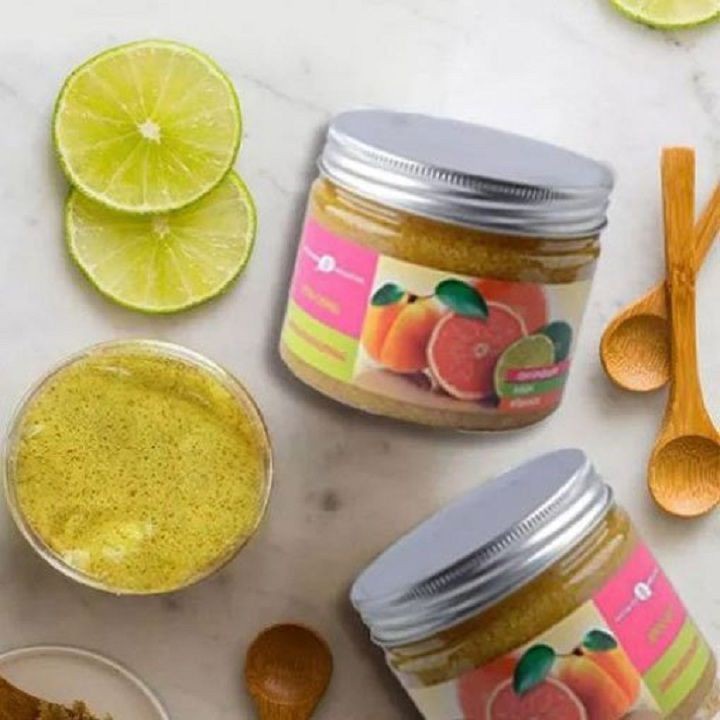 TẨY DA CHẾT TOÀN THÂN EKSKLYUZIV KOSMETIK CHIẾT XUẤT CHANH ĐÀO GEL SCRUB GRAPERFRUIT LIME APRICOT 380G - 8494