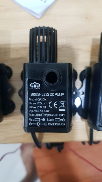 Bơm mini 12v / 5v không chổi than điều chỉnh 4 chế độ