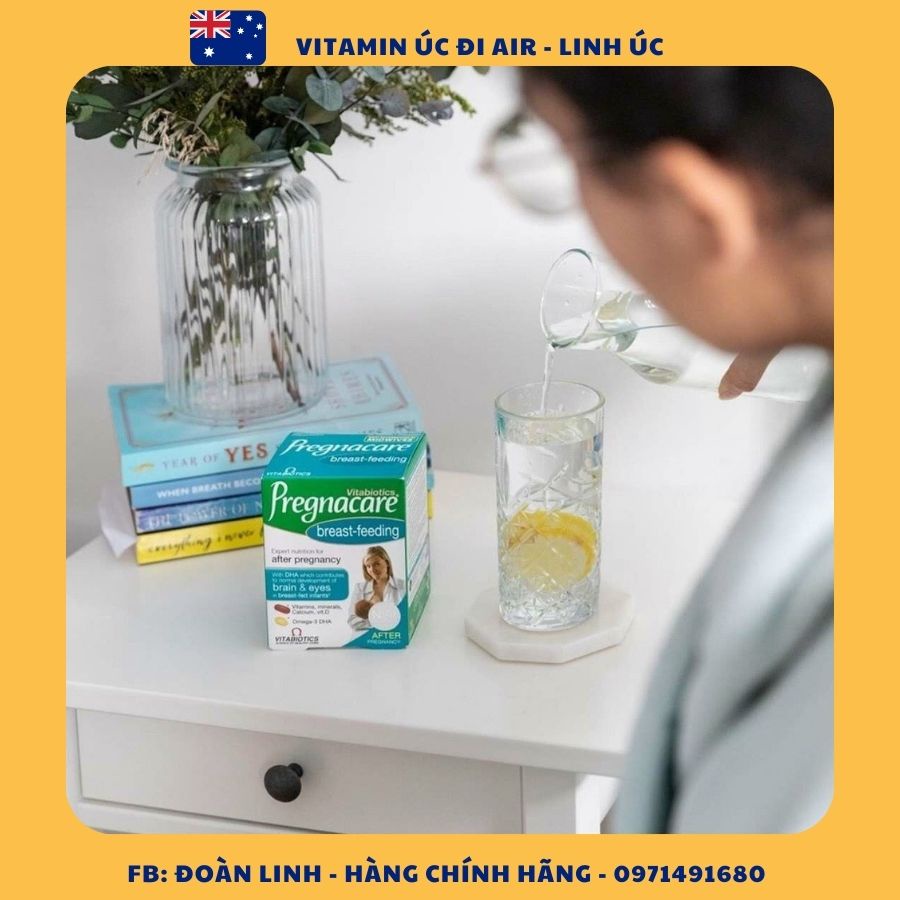 Vitamin tổng hợp Pregnacare Breastfeeding, Anh (84 viên) giúp lợi sữa và tăng cường đề kháng cho mẹ cho con bú sau sinh