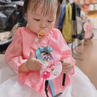 Hanbok cho bé kèm bờm ( ảnh thật)
