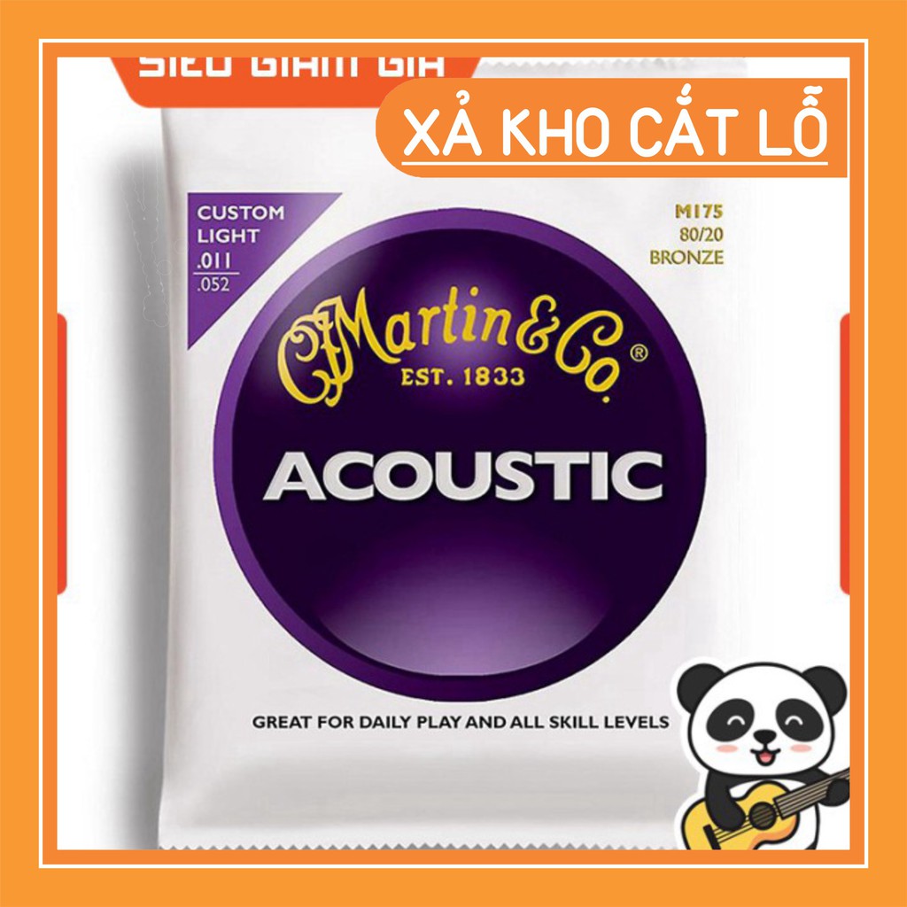 Dây đàn guitar Acoustic Martin & Co M175 (Martin M175) [Size 11] - Dòng Chuyên Nghiệp