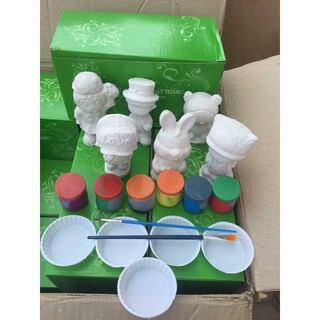 Bộ đồ chơi tô tượng bát tràng loại 6 con