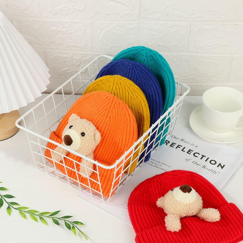 HS Mũ Trùm Tai Giữ Ấm Chống Gió Thời Trang Mùa Đông Cho Bé