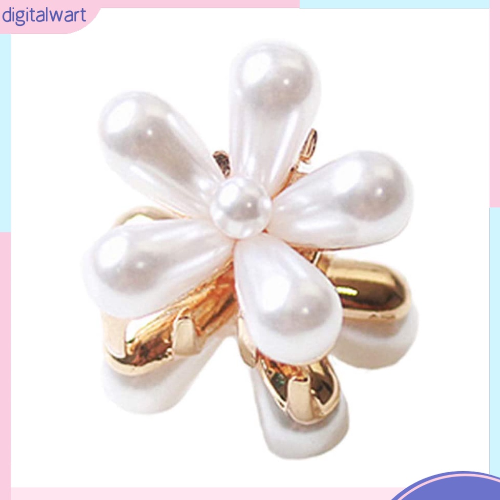 Kẹp Tóc Hình Hoa Đính Ngọc Trai Nhân Tạo Thời Trang Dành Cho Bạn Nữ