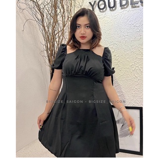 Đầm cổ yếm bigsize (55-90kg)kèm ảnh thật