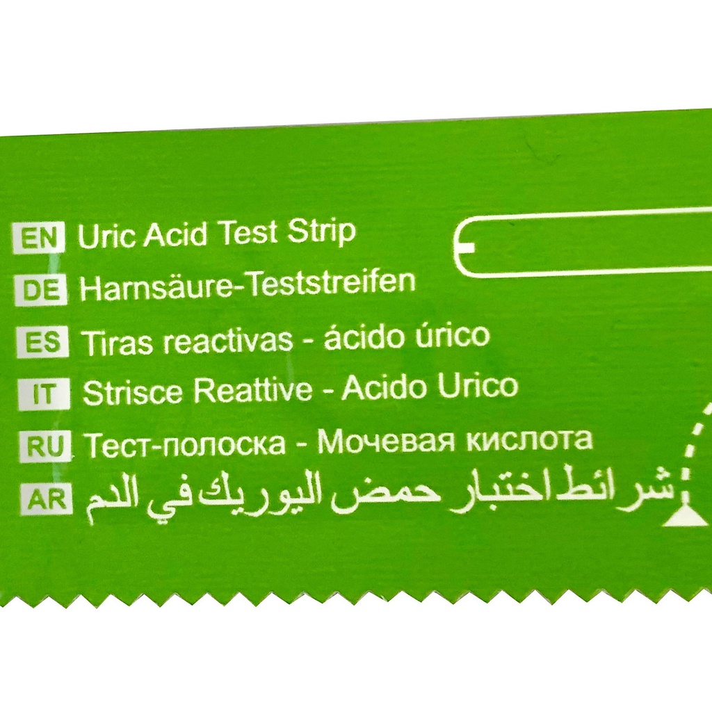 Que thử Axit Uric  dành cho Máy đo đa năng Facare 5 trong 1 FC-M168  - Hộp 10 que