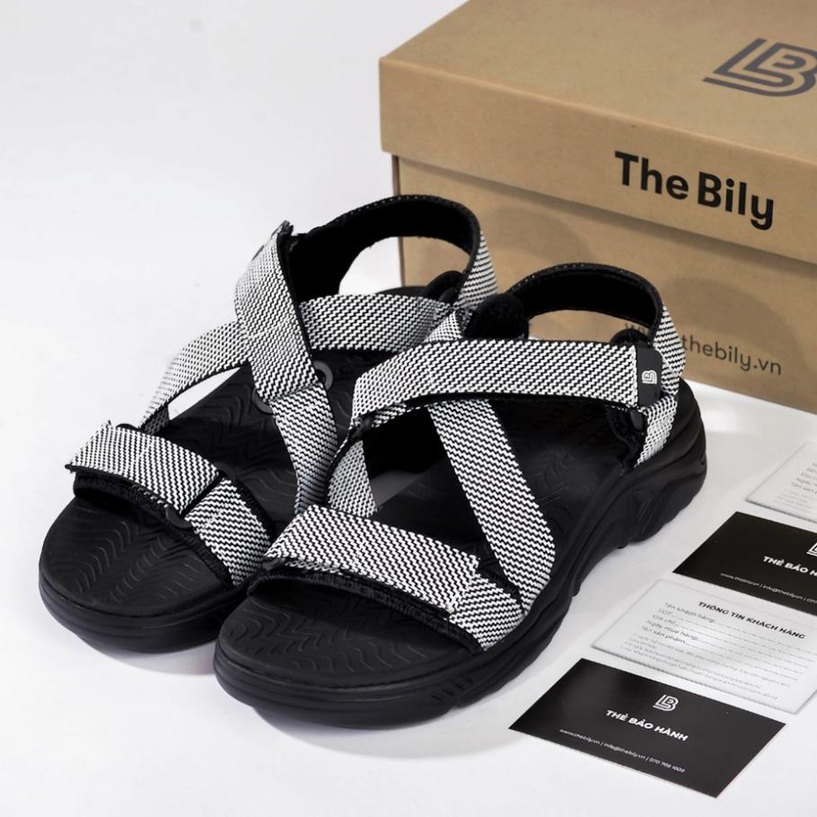 Giày Sandal Nam The Bily 02 Quai Chéo Đôi 🏺