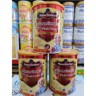[MẪU MỚI] Mama Sữa Non Star Pedi Grow IQ lon 800g
