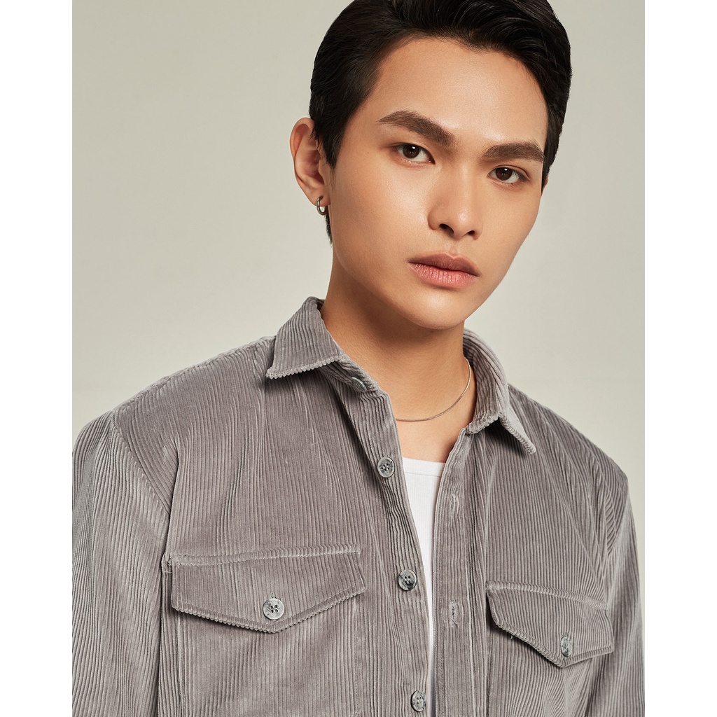Áo sơ mi dài tay nam nhung Highway (Menswear) Patrick