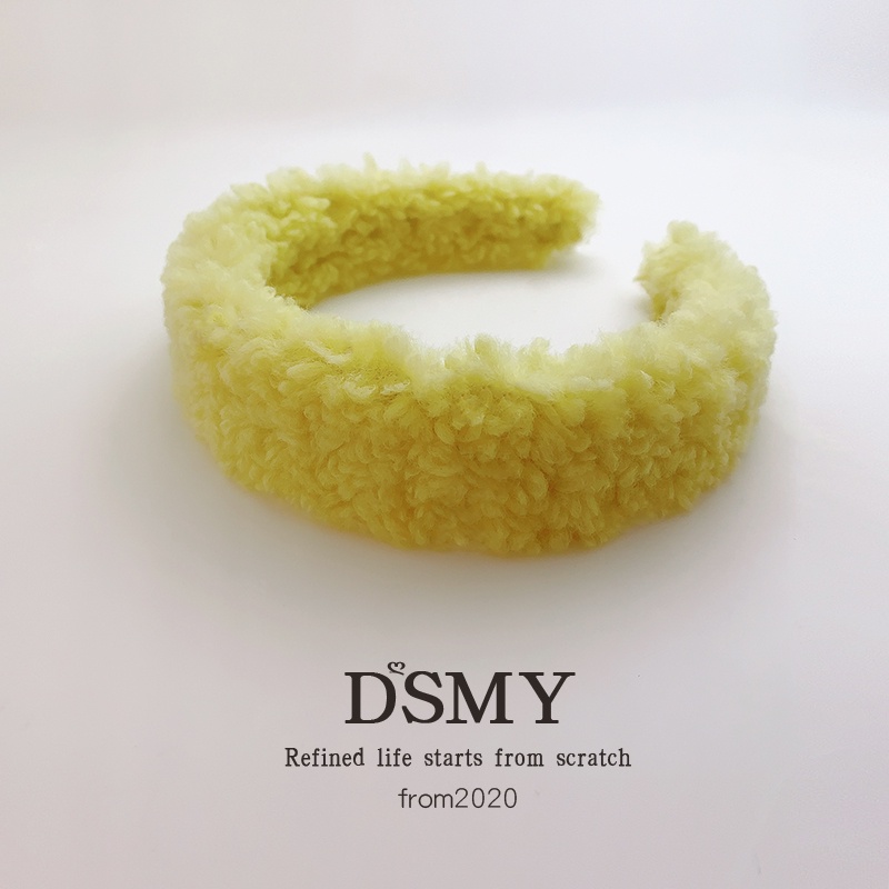 Băng Đô Len Lông Cừu Phong Cách Hàn Quốc Thời Trang Mùa Hè Dành Cho Nữ