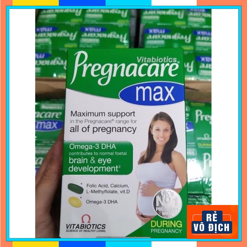 Vitamin bầu Pregnacare Max 84V - Tổng hợp cho bà bầu Pregnacare max của anh [ Nhà Thuốc Trung Lan]