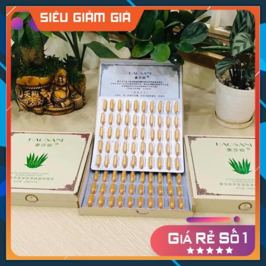 Viên Thải Chì, Viên Tẩy Chì Haosani 100 Viên