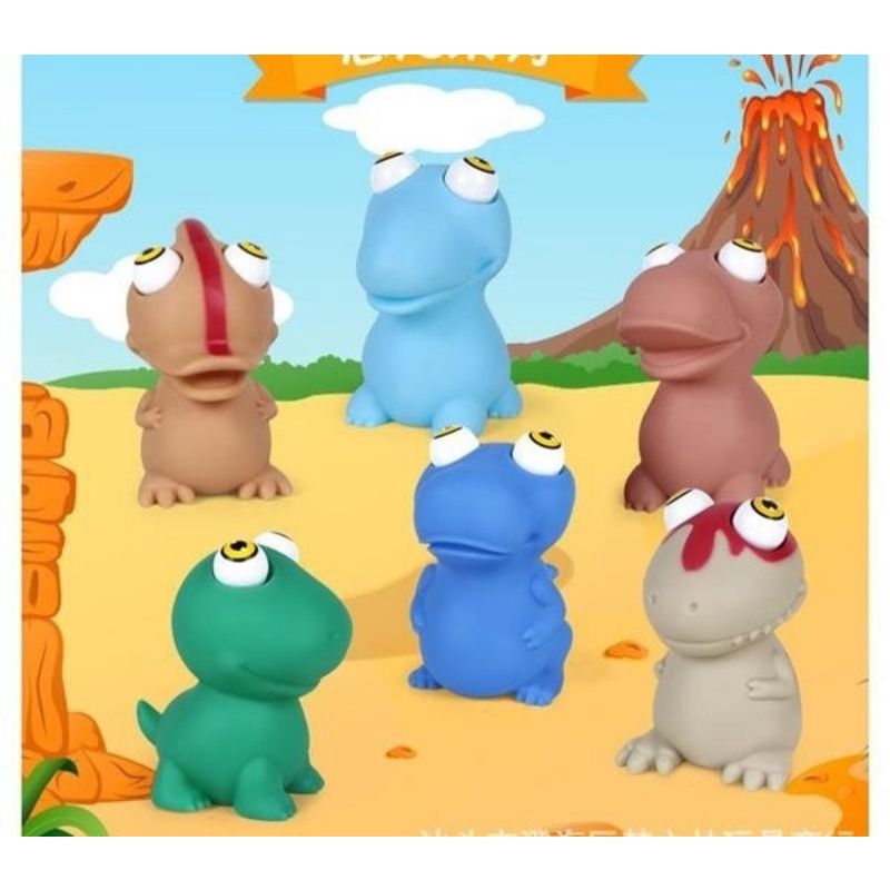 Đồ chơi quishy bóp tay mắt lồi giảm stress