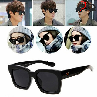 Kính Mát Đen Chữ V Gọng Lớn Phong Cách Hàn Quốc Sơn Tùng MTP- AQSTORE