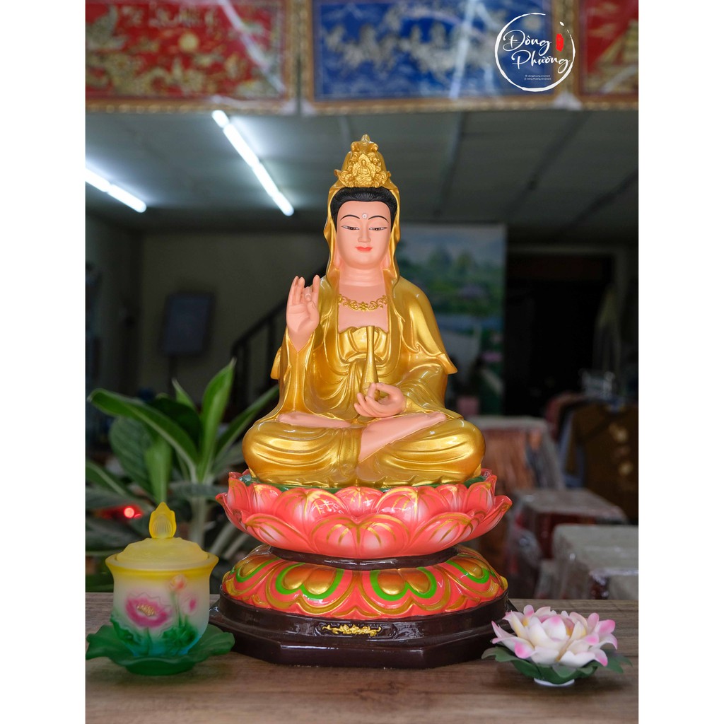 Tượng Quan Thế Âm Bồ Tát - Tượng Mẹ Quan Âm Thờ Cúng cao cấp