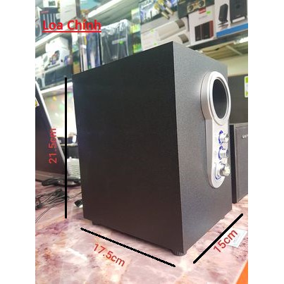 Loa vi tính UEF S-096: Có Bluetooth, Thiết kế vỏ gỗ chắc chắn, Âm thanh Bass Tress chuẩn