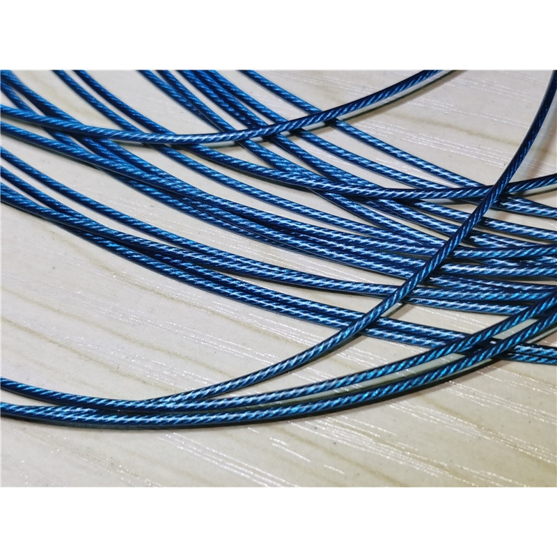 (1 Meter) Hakugei DIY Earphone Cable Frozen Neotech Blue litz 6N OCC copper 99.99997%Cu Earbuds wire one share