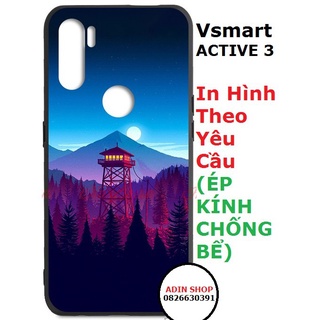 ỐP LƯNG VSMART ACTIVE 3 ÉP KÍNH IN HÌNH THEO YÊU CẦU