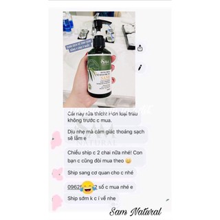 Dung dịch vệ sinh Sam Natural