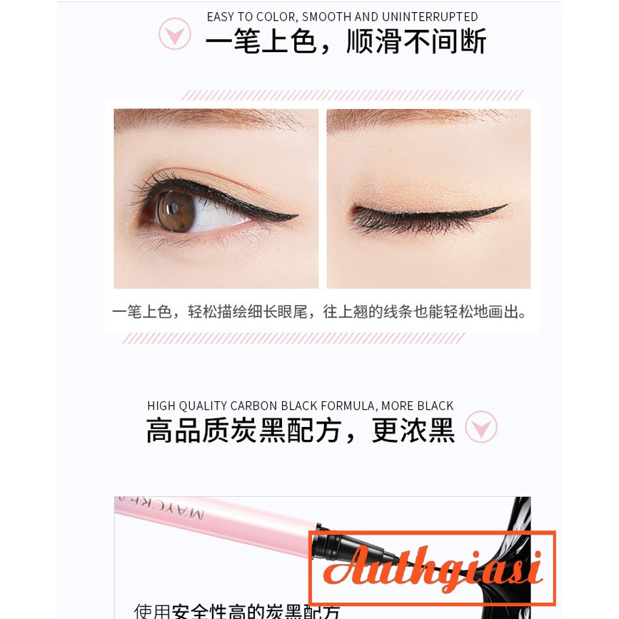 Bút dạ kẻ mắt Maycreate Eyeliner siêu mảnh | BigBuy360 - bigbuy360.vn