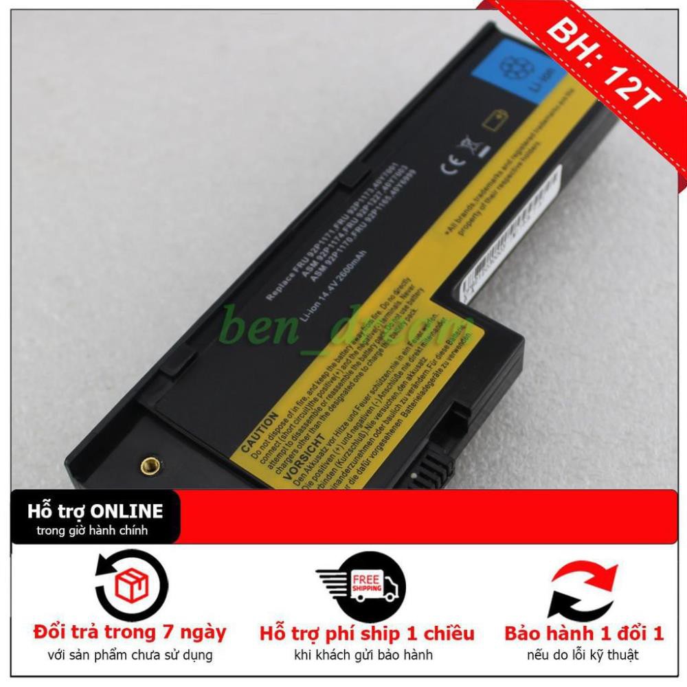 Pin laptop LENOVO IBM Thinkpad X60 X60s X61 X61s