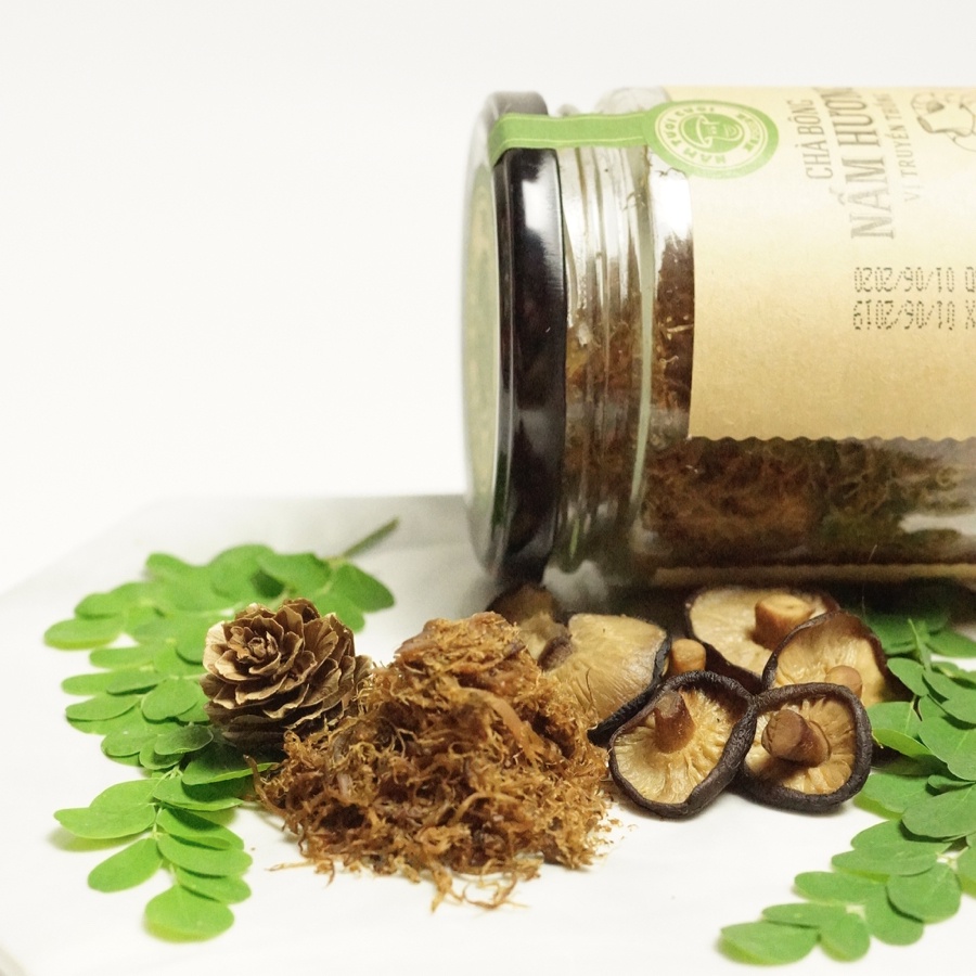 Chà bông nấm hương Nấm Tươi Cười (vị truyền thống, 100g) - Phù hợp ăn chay và bổ dưỡng cho sức khoẻ