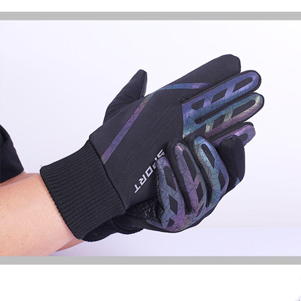HS Găng Tay Thể Thao Unisex Chống Trượt Giữ Ấm Cảm Ứng Màn Hình