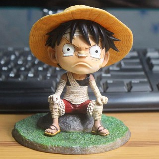 Mô hình nhân vật phim One Piece trang trí đáng yêu