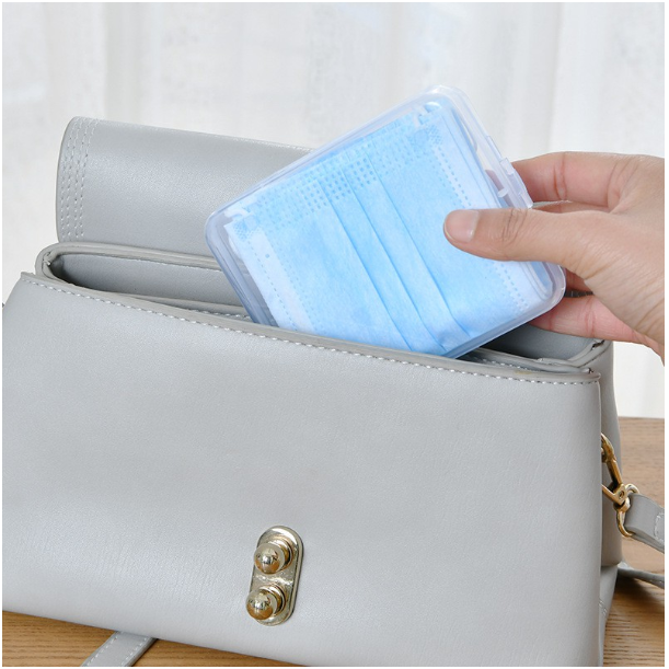 (Hàng Mới Về) Hộp Đựng Khẩu Trang Chống Bụi Bảo Vệ An Toàn