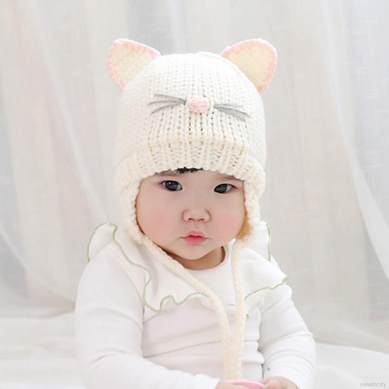 Nón beanie móc len cho bé trai và bé gái
