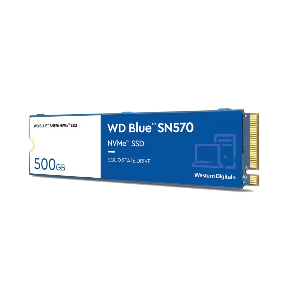 Ổ cứng SSD Western Digital Blue SN570 PCIe Gen3 x4 NVMe M.2 500GB WDS500G3B0C