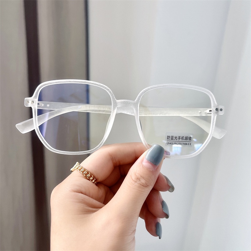 Mắt kính gọng vuông chống bức xạ phong cách Hàn Quốc thời trang cho nam nữ