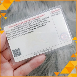 Sale  1k, 2 Túi Nhựa Bảo Vệ Thẻ,Bọc Căn Cước Công Dân, Thẻ ATM, Bằng Lái, Thẻ Sinh Viên, Card Visit