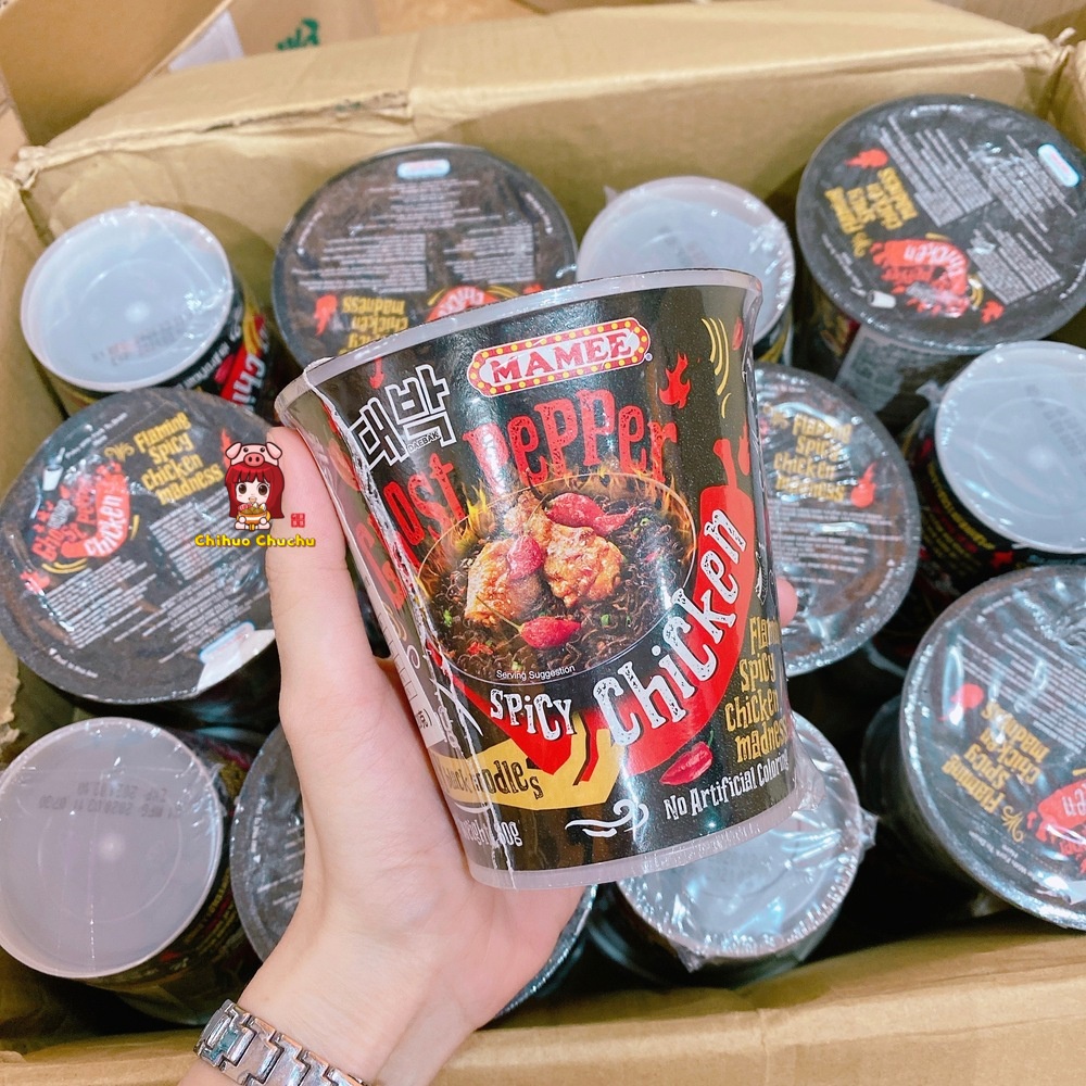 Mì gà cay đen Mamee
