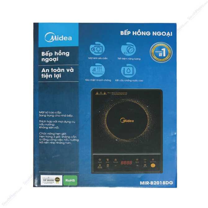 Bếp hồng ngoại Midea MIR-B2017DD chính hãng