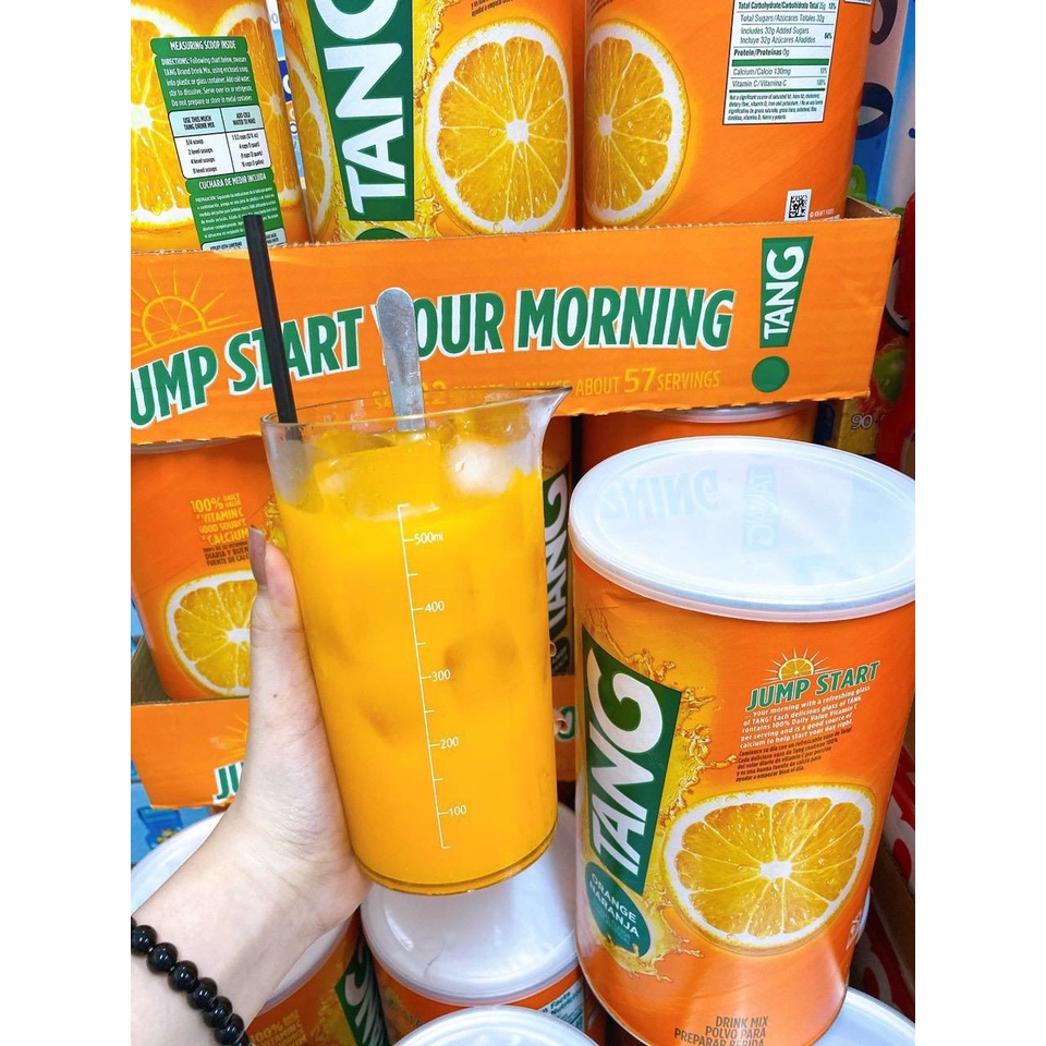 Cam TANG Mỹ ⚡ SIÊU NGON ⚡ Bột Cam hòa tan TANG của Mỹ Hương vị ngọt ngào, thơm mát như hoa quả tươi